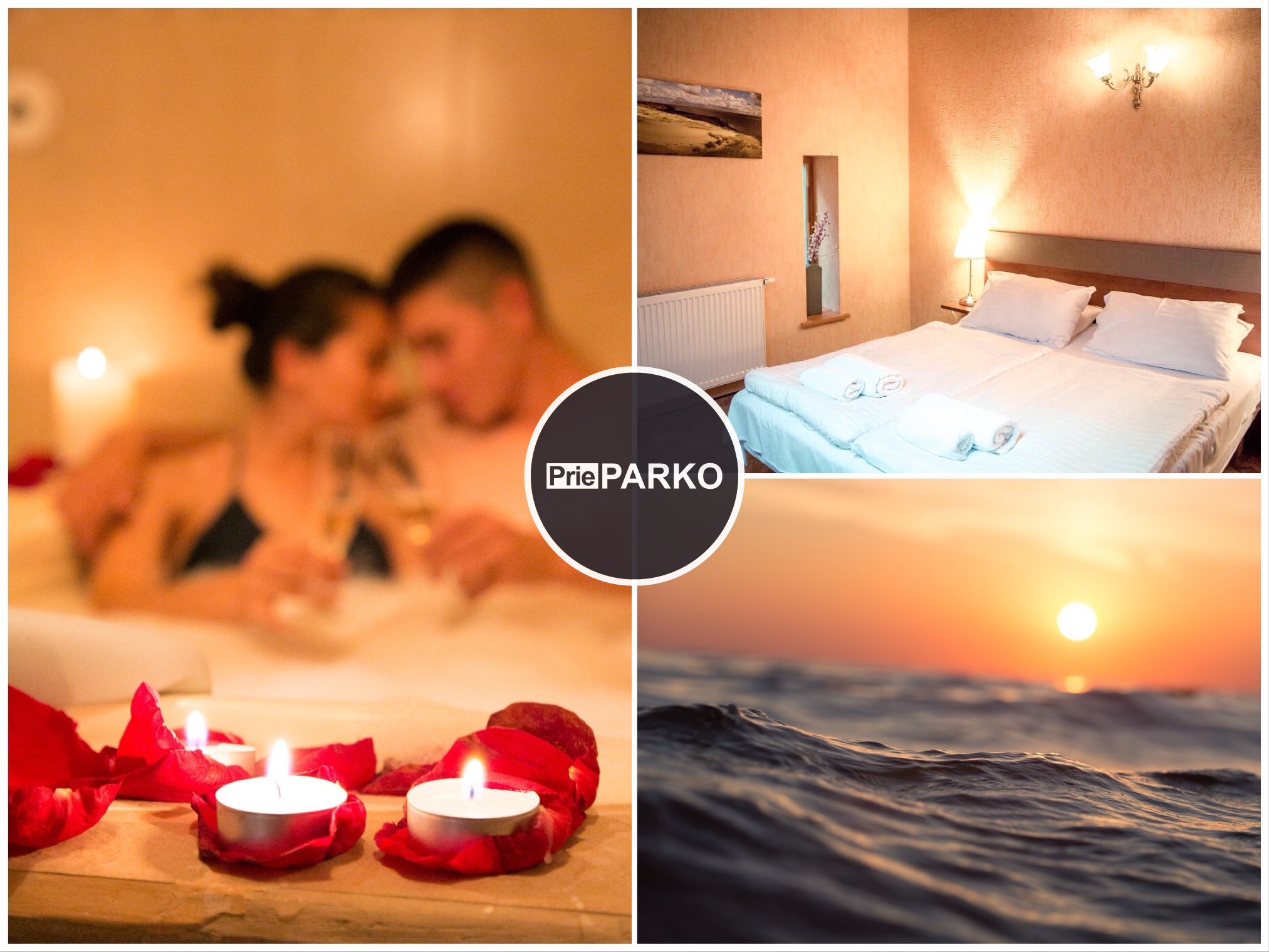 Leisure time. Palanga, Park hotel. Romantic weekend with spa and dinner. Gift certificate