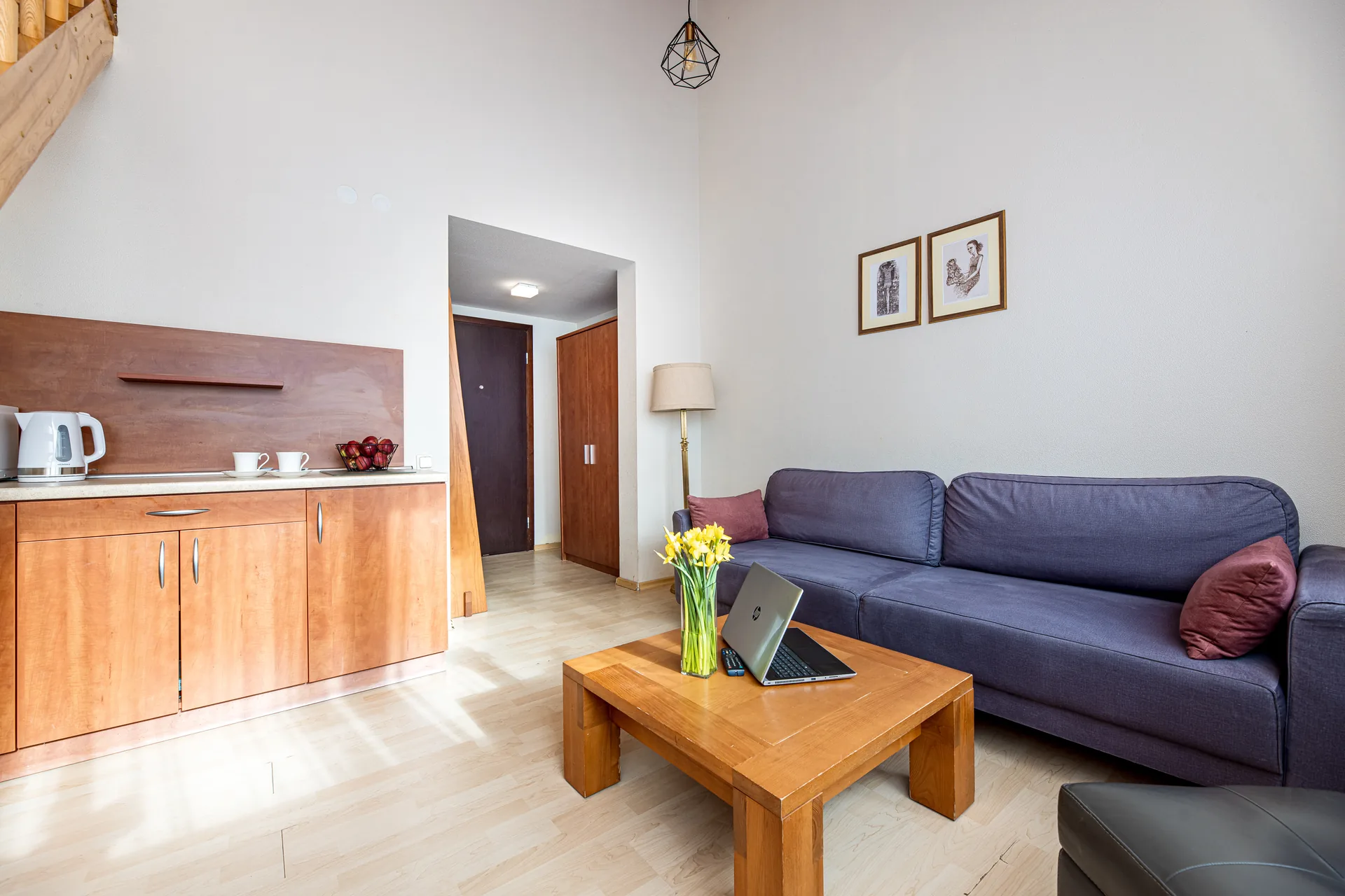 Dviejų miegamųjų 2 aukštų apartamentas — Prie Parko